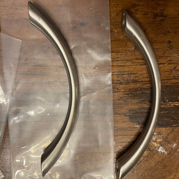 18 Satin Nickel Large Loop Cabinet Pulls, 5 in. Center-to-Center (10” Total) NEW - Picture 8 of 9